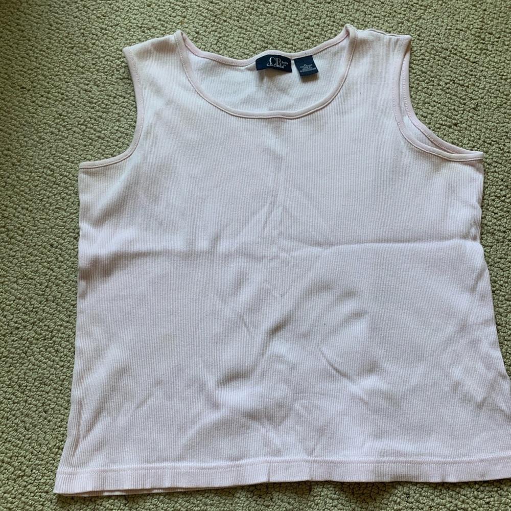 Light Pink Knit tank top